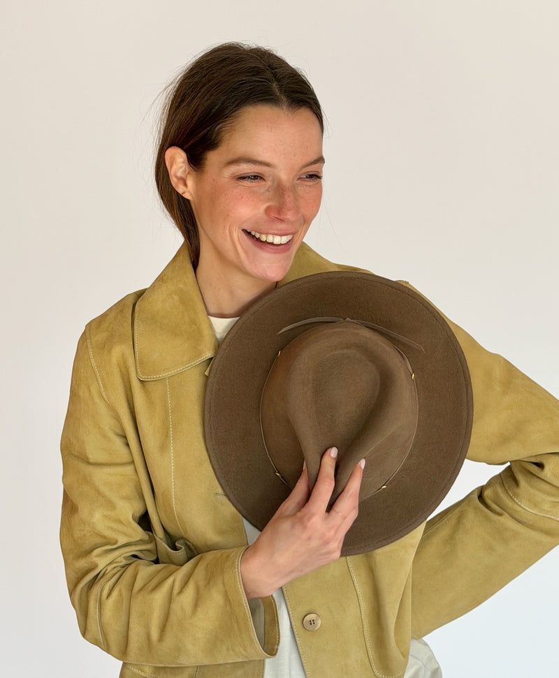 Sombrero de Fieltro Agatha - Arena