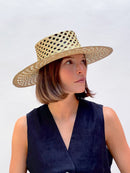 Sombrero de Paja Carlota - Salvia