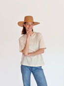 Carlota Straw Hat - Terra Beige