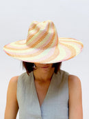 Ema Straw Hat - Baby Pink Terra