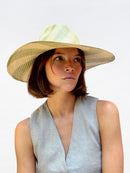 Ema Straw Hat - Sage Natural