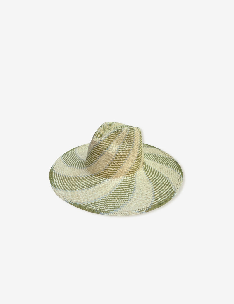 Ema Straw Hat - Sage Natural