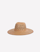 Gabby Straw Hat - Natural Terracotta