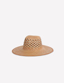 Gabby Straw Hat - Natural Terracotta