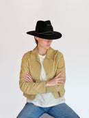Sombrero de fieltro Lea - Negro