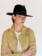 Lea Felt Hat - Black