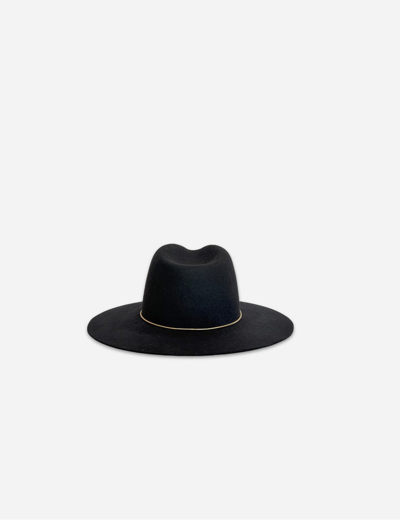 Sombrero de fieltro Lea - Negro