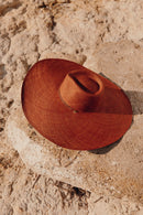 Livy XL Straw Hat - Terracotta