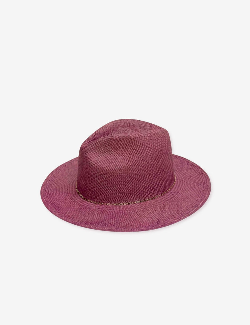 Chapeau Paille Luisa - Blush