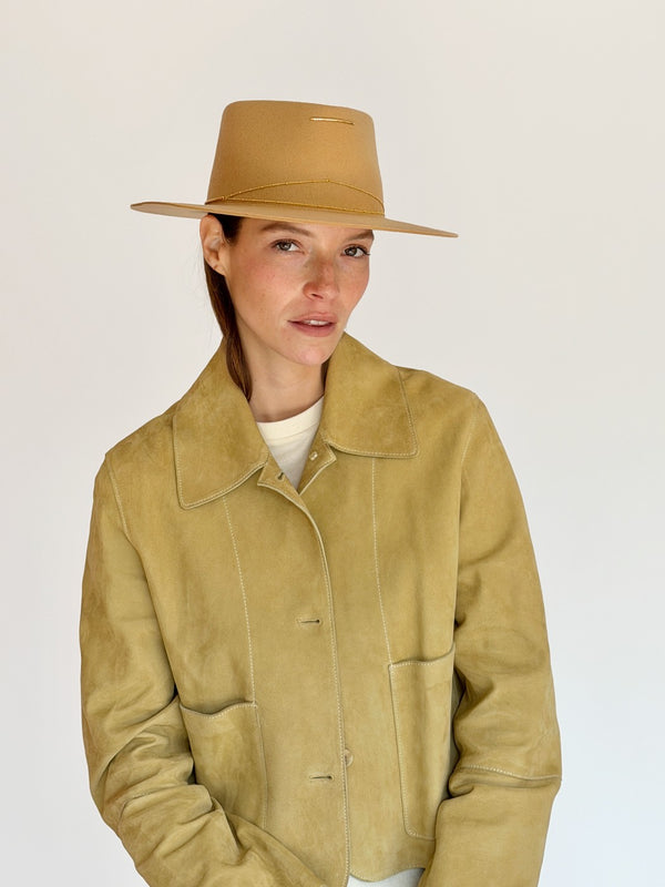 Moana Felt Hat - Beige