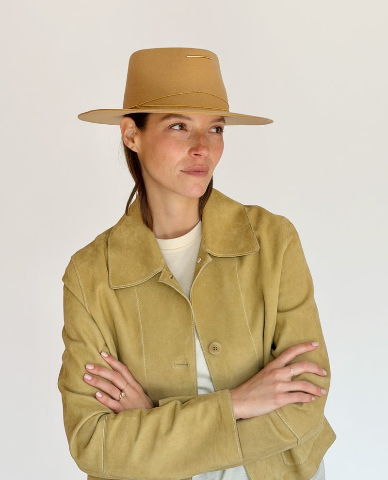 Chapeau Feutre Moana - Beige