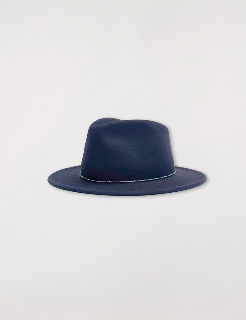 Sombrero de Fieltro Noe Plata - Antracita