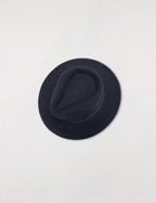 Noe Silver Felt Hat - Anthracite