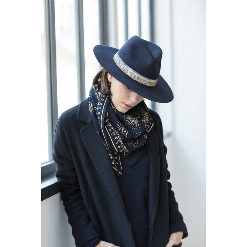 Maradji - Victor Navy Felt Hat