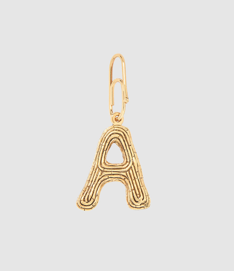 Aurelie Bidermann - Charm Amaite "A" Doré - Femme