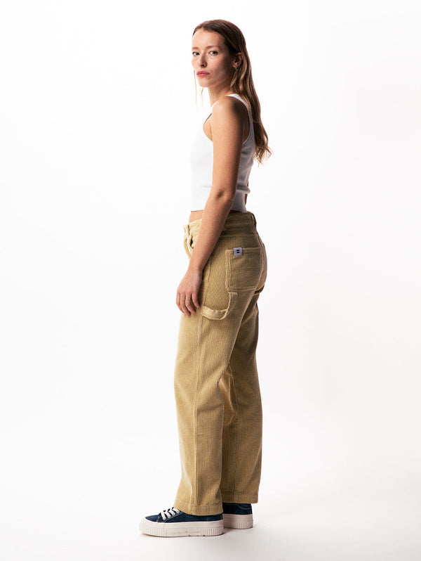 Pantaloni carpentiere paglia