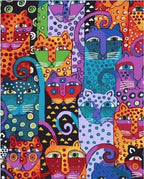Pintura por números - Gatos abstractos