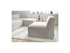 Megeve - Chauffeuse 1 Place Pour Canapé Modulable - Tissu Lisse