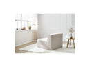 Megeve - Silla de 1 plaza para sofá modular - Tela lisa