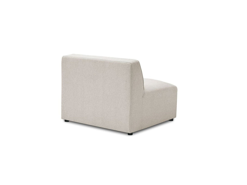 Megeve - Chauffeuse 1 Place Pour Canapé Modulable - Tissu Lisse