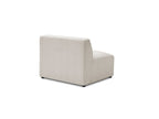 Megeve - Chauffeuse 1 Place Pour Canapé Modulable - Tissu Lisse