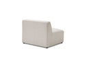 Megeve - Silla de 1 plaza para sofá modular - Tela lisa