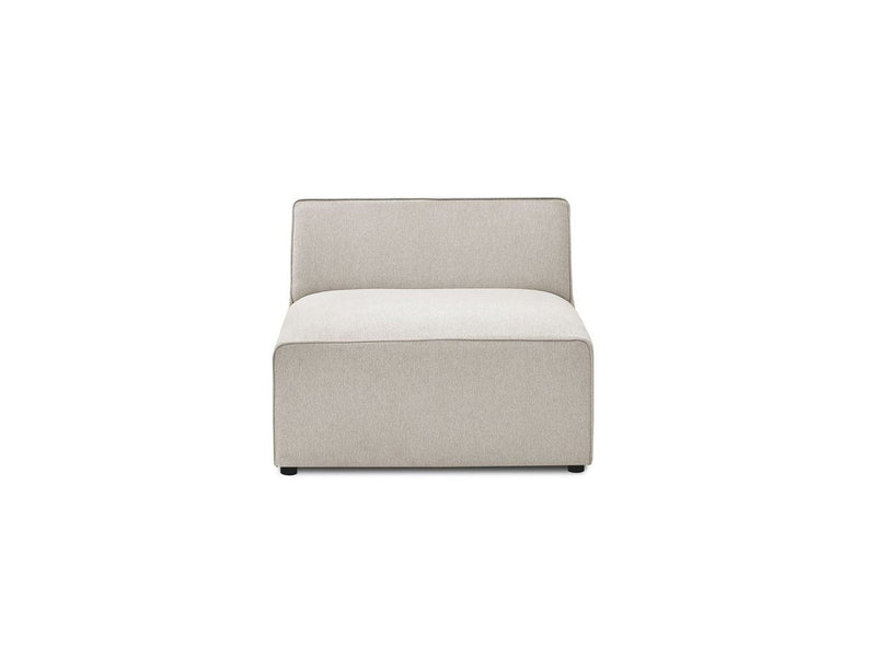 Megeve - Silla de 1 plaza para sofá modular - Tela lisa
