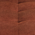 Alba - Compressed 1-Seater Lounge Chair - Fabric - Rust