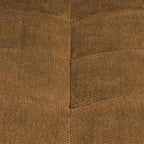 Alba - Butaca lounge comprimida de 1 plaza - Tela - Bronce