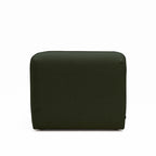 Noor - Armless Chair for Modular Sofa - Bouclé Fabric - Khaki Green