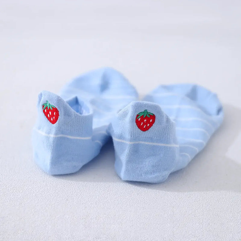 Chaussettes en coton à languette fraise pour femme | Chaussettes abordables et de haute qualité | Un excellent choix pour les femmes qui aiment être à la mode et confortables