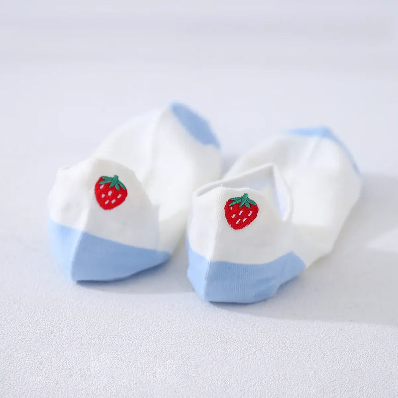Chaussettes en coton à languette fraise pour femme | Chaussettes abordables et de haute qualité | Un excellent choix pour les femmes qui aiment être à la mode et confortables
