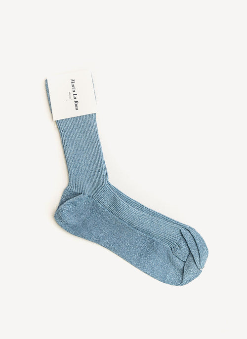 Maria La Rosa - Chaussettes Glitter - Sky - Femme