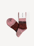 Maria La Rosa - Chaussettes À Rayures - Rosa - Femme