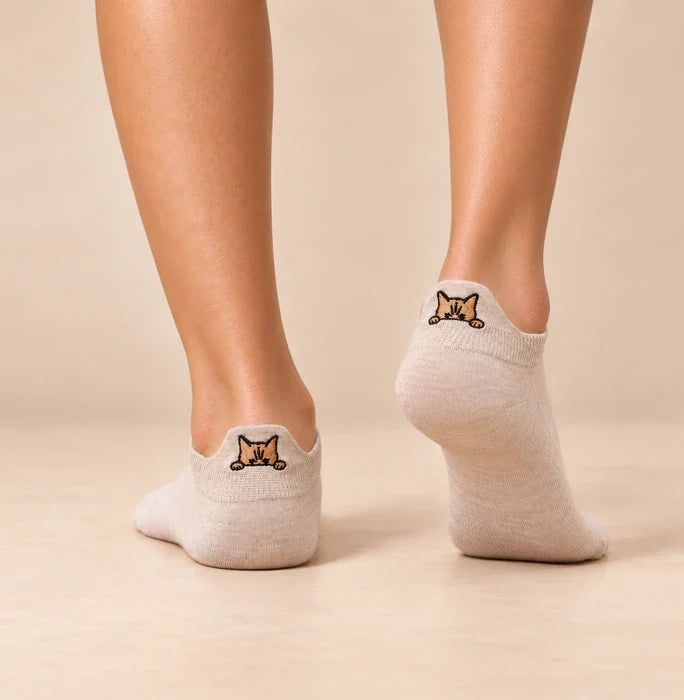 Chaussettes Languette Chien & Chat