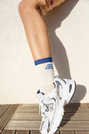 Chaussettes Beleza - Pop Corn Marine - Femme