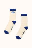 Chaussettes Beleza - Pop Corn Marine - Femme