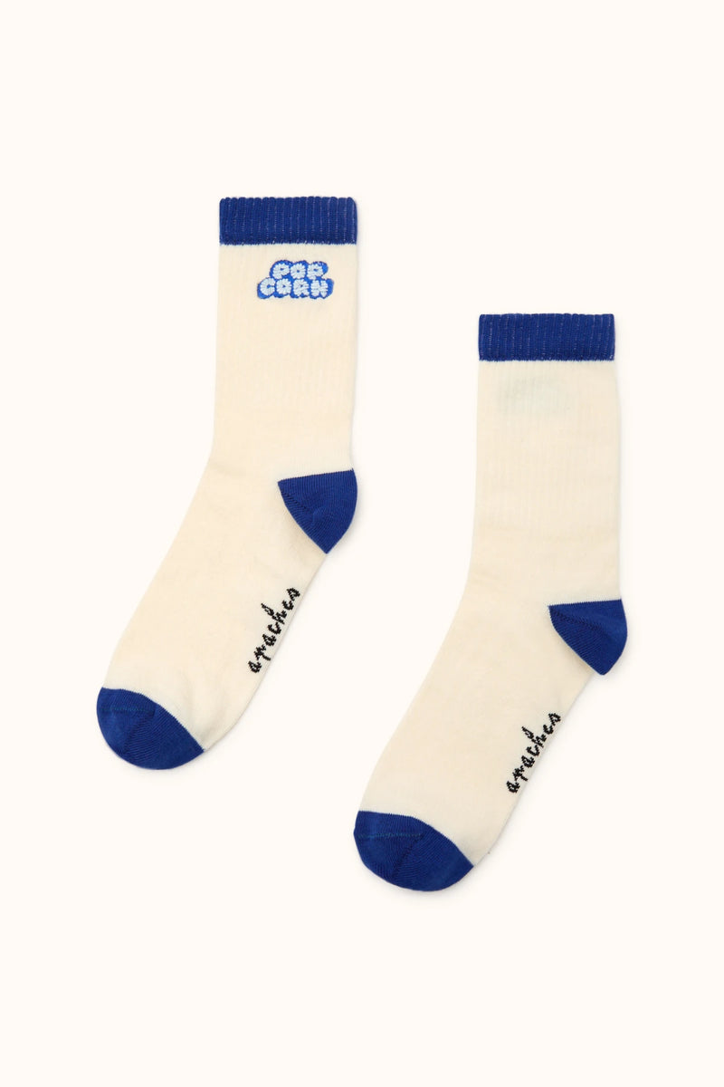 Chaussettes Beleza - Pop Corn Marine - Femme