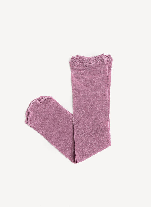 Maria La Rosa - Chaussettes Toe Soft Metallic - Pink - Femme