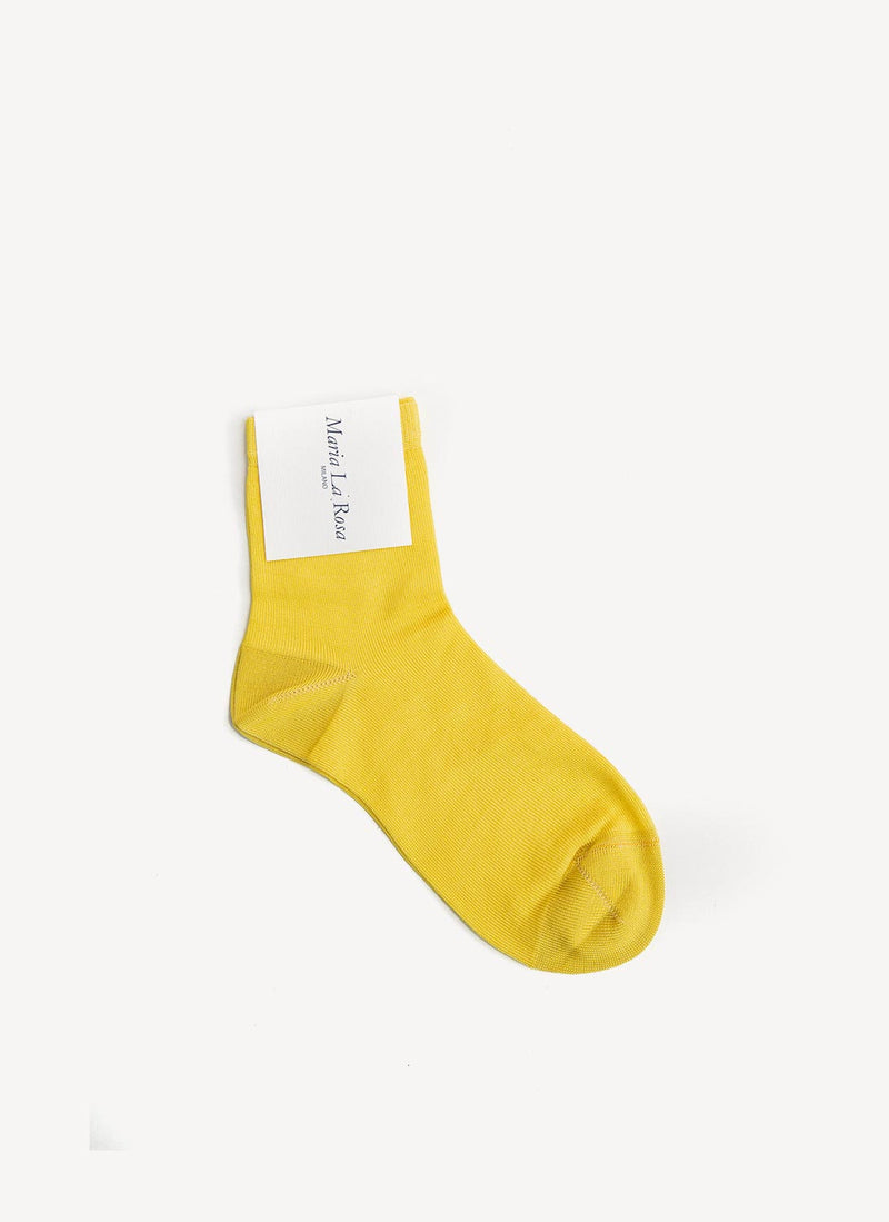 Maria La Rosa - Chaussettes Soquette One - Lemon - Femme