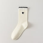 Chaussettes Hautes Coeur & Feston