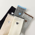Chaussettes Hautes Coeur & Feston