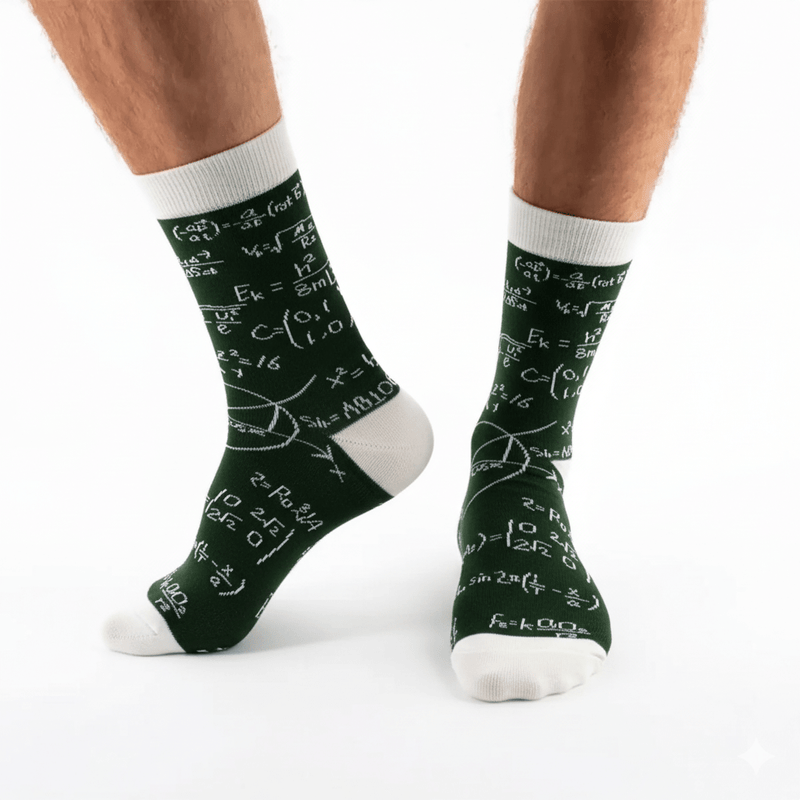 Chaussettes Hautes Mathématique Homme