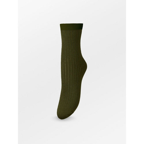 Beck Sondergaard - Calcetines Helga Crochet - Verde oscuro