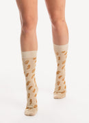 Marni - Chaussettes Imprimées - Pale Gold - Femme