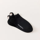 Chaussettes noires en coton à languette chat pour femme | Chaussettes confortables et élégantes | Idéales pour le quotidien ou les occasions spéciales | Disponibles en plusieurs couleurs et tailles