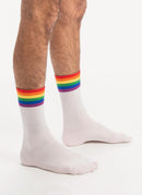 Burberry - Chaussettes Raimbow Cuff - White Raimbow - Homme