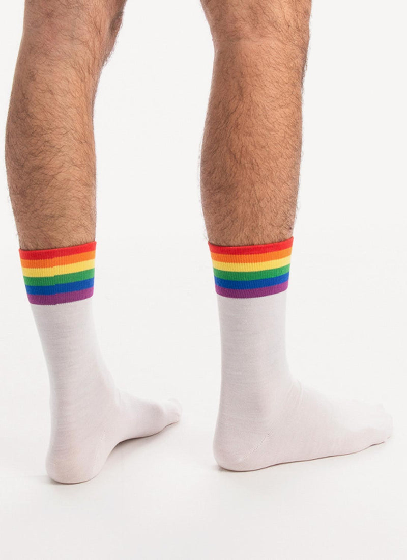 Burberry - Chaussettes Raimbow Cuff - White Raimbow - Homme