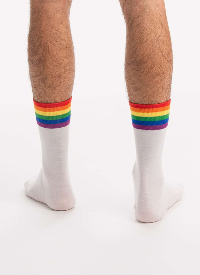 Burberry - Chaussettes Raimbow Cuff - White Raimbow - Homme