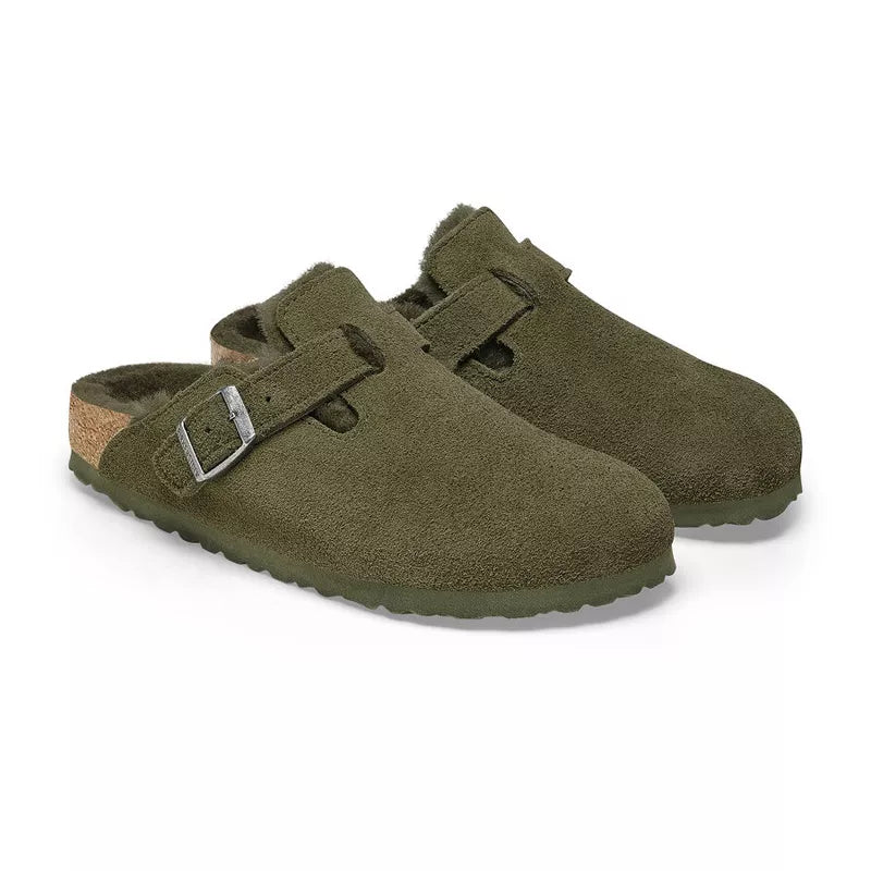 Chaussons Boston Vl Shearling - Vert